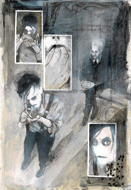 DRACULA #1 PAGE 2 (MARTIN SIMMONDS ORIGINAL ART)