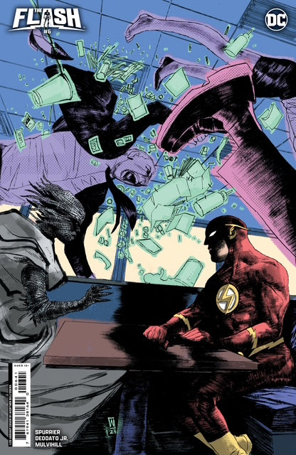 FLASH #6 1:25 VARIANT ORIGINALCOVER ART BY WERTHER DELL'EDERA
