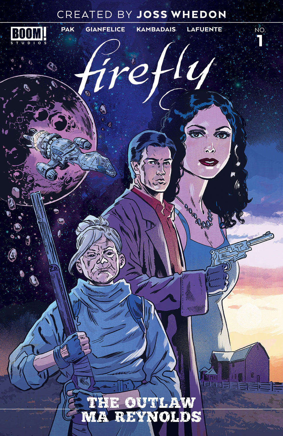FIREFLY THE OUTLAW MA REYNOLDS #1 MICHAEL WALSH ORIGINAL COVER ART