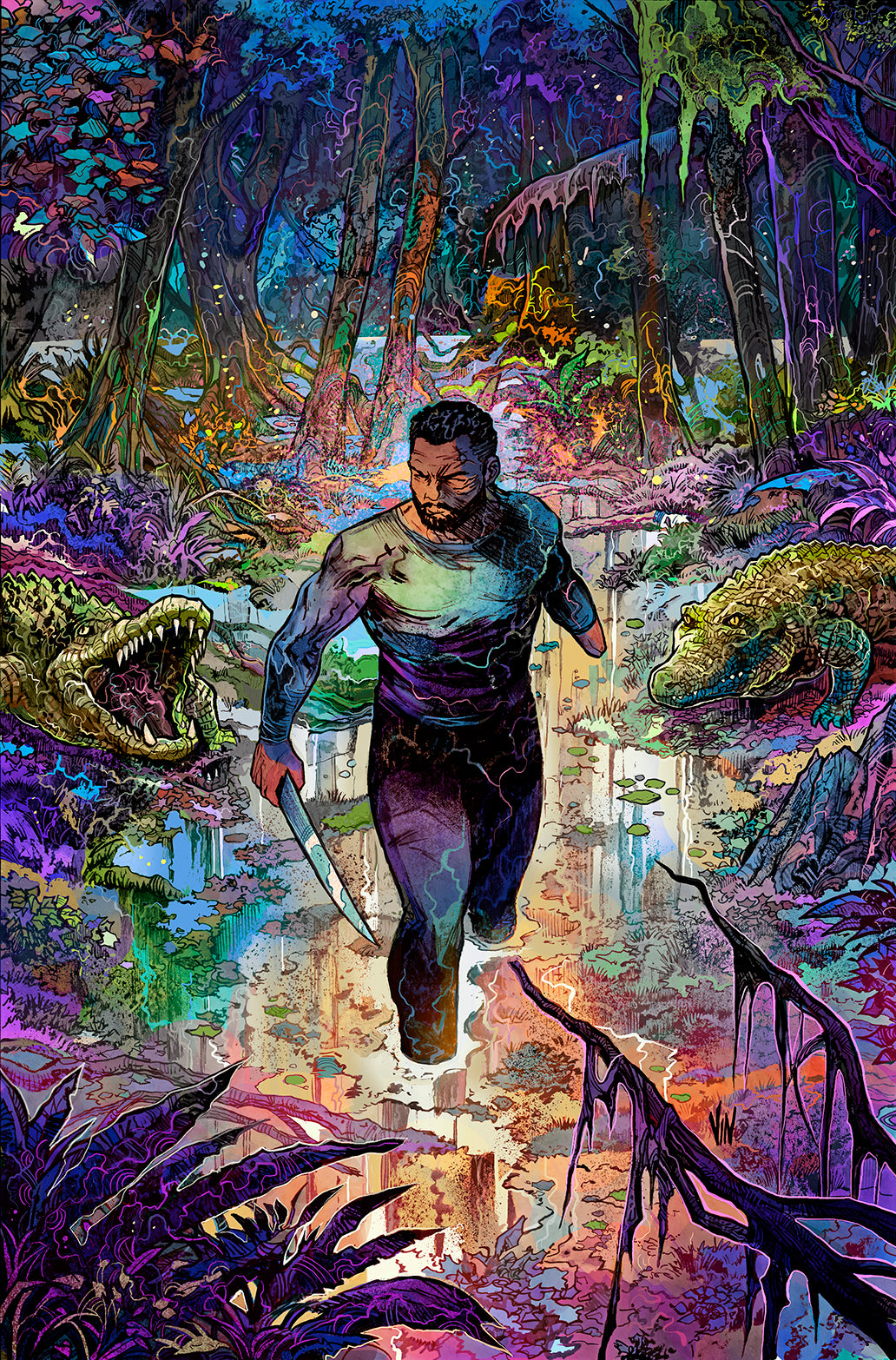 HOUSE OF SLAUGHTER #11 VINCENZO RICCARDI COVER ART