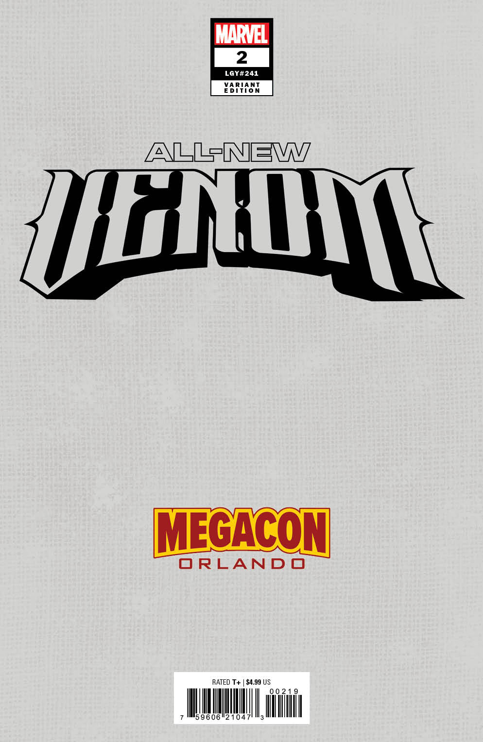 ALL NEW VENOM #2 DELL'OTTO MEGACON VARIANT