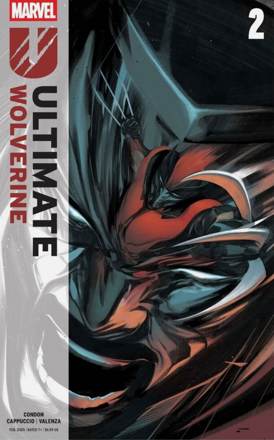 ULTIMATE WOLVERINE #2 (ALESSANDRO CAPPUCCIO ORIGINAL COVER ART)