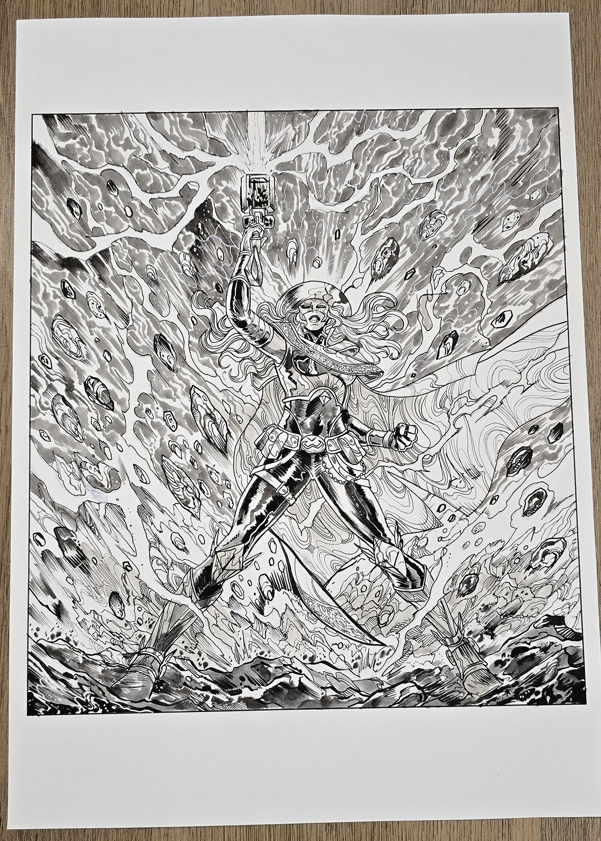 JANE FOSTER MARVEL SNAP (VINCENZO RICCARDI ORIGINAL ART)