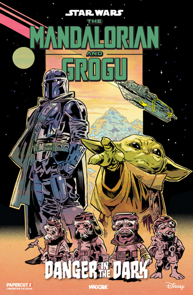 MANDALORIAN & GROGU #1 MICHAEL WALSH ORIGINAL COVER ART