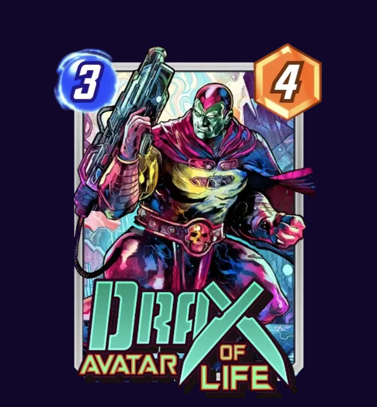 DRAX MARVEL SNAP (VINCENZO RICCARDI ORIGINAL ART)