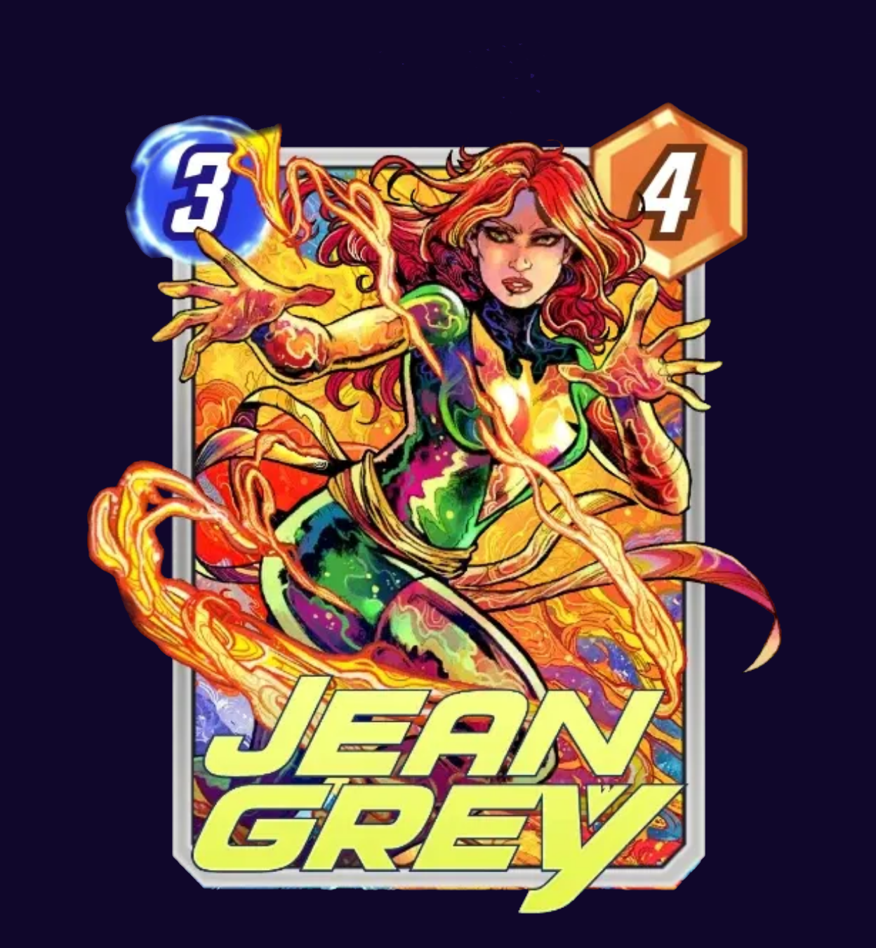 JEAN GREY MARVEL SNAP (VINCENZO RICCARDI ORIGINAL ART)