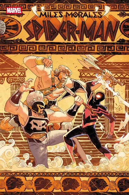 MILES MORALES SPIDER-MAN #35 FEDERICO VICENTINI COVER ART