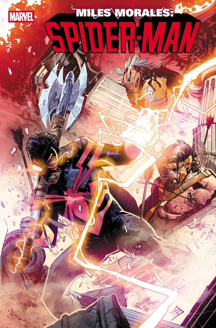 MILES MORALES SPIDER-MAN #36 FEDERICO VICENTINI COVER ART