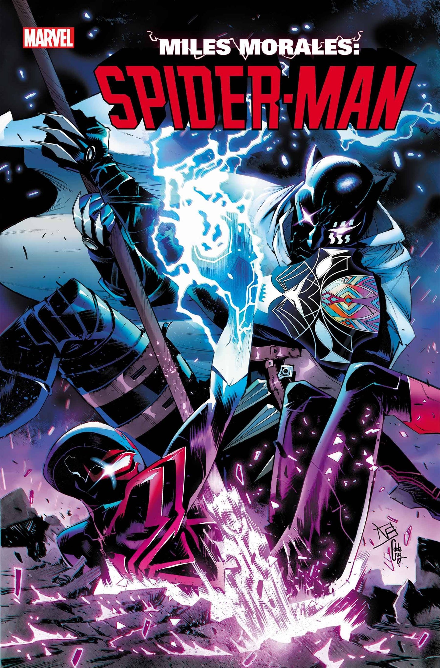 MILES MORALES SPIDER-MAN #29 FEDERICO VICENTINI COVER ART