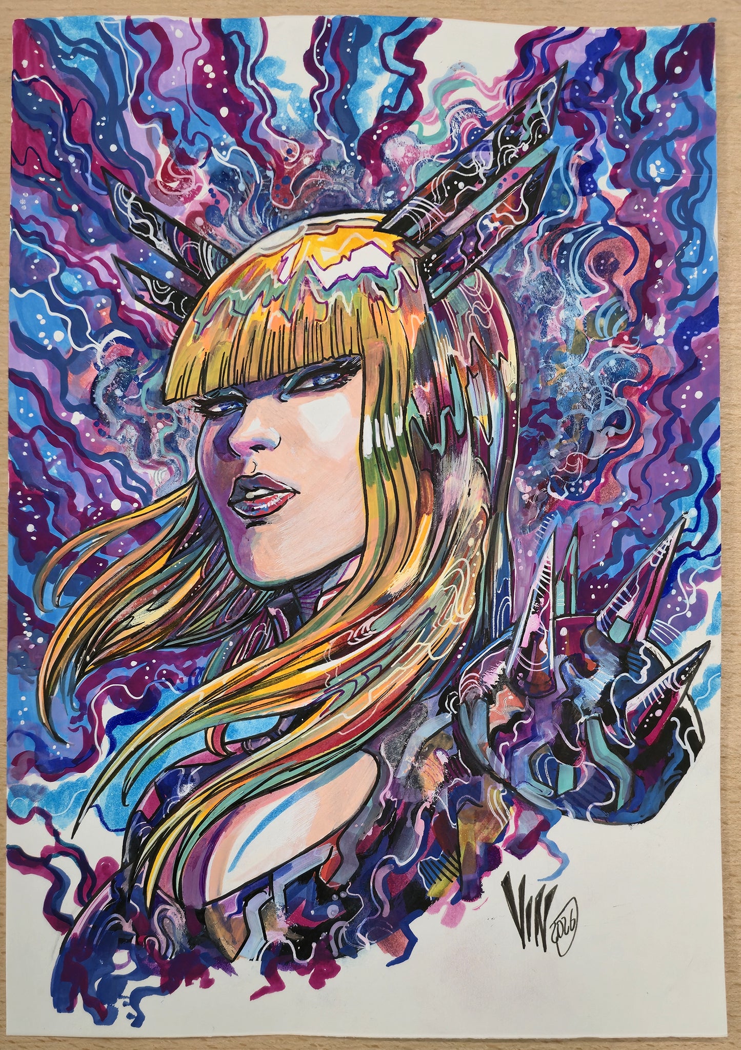 MAGIK A4 (VINCENZO RICCARDI ORIGINAL ART)