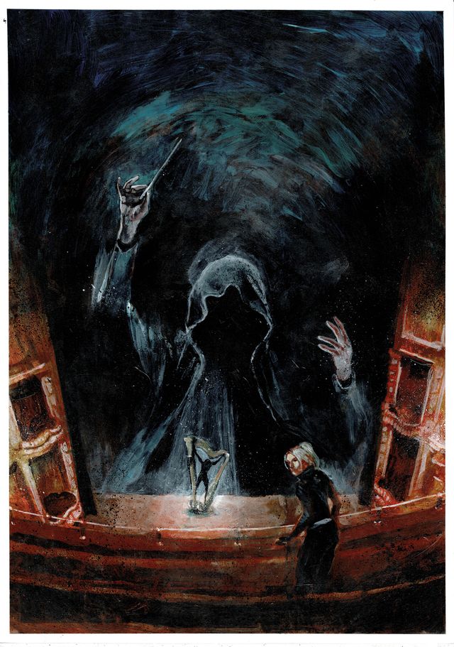 JOKER/HARLEY MALICIOUS INTENT #2 MARTIN SIMMONDS ORIGINAL COVER ART