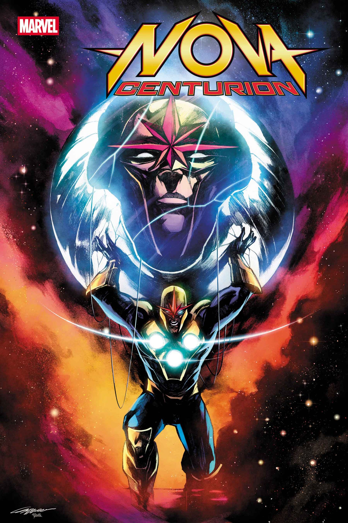 NOVA CENTURION #1 (ALESSANDRO CAPPUCCIO ORIGINAL COVER ART)