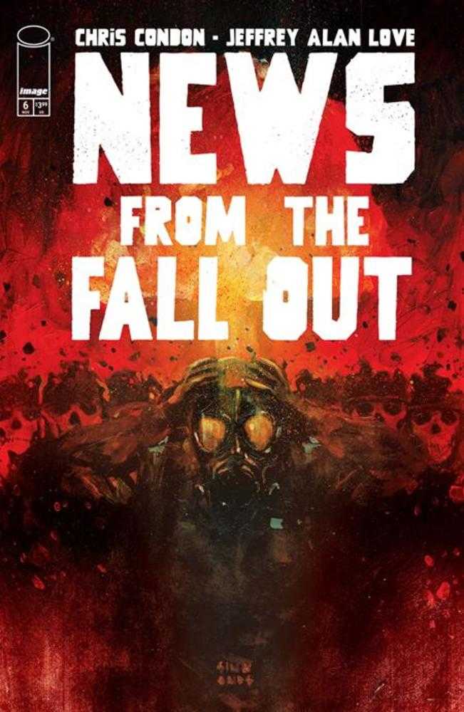 NEWS FROM THE FALLOUT #6 MARTIN SIMMONDS ORIGINAL COVER ART