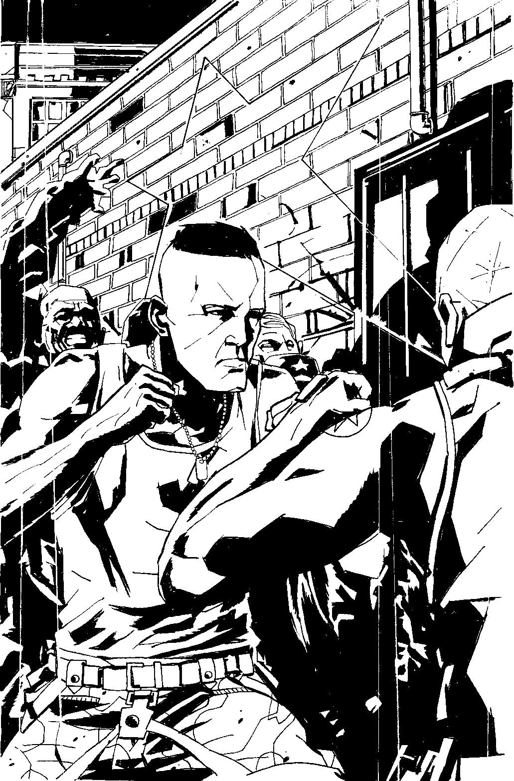 GI JOE COBRA #19 ORIGINAL COVER ART BY ANTONIO FUSO