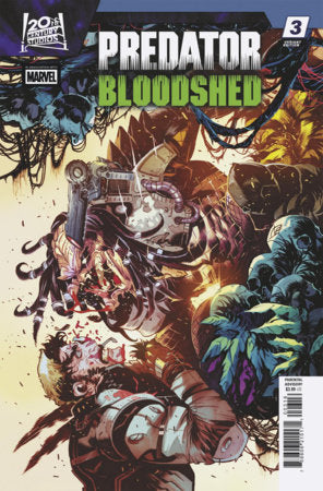 PREDATOR BLOODSHED #3 FEDERICO VICENTINI COVER ART