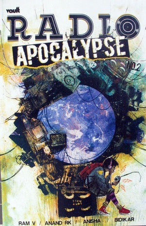 RADIO APOCALYPSE #2 MARTIN SIMMONDS ORIGINAL COVER ART