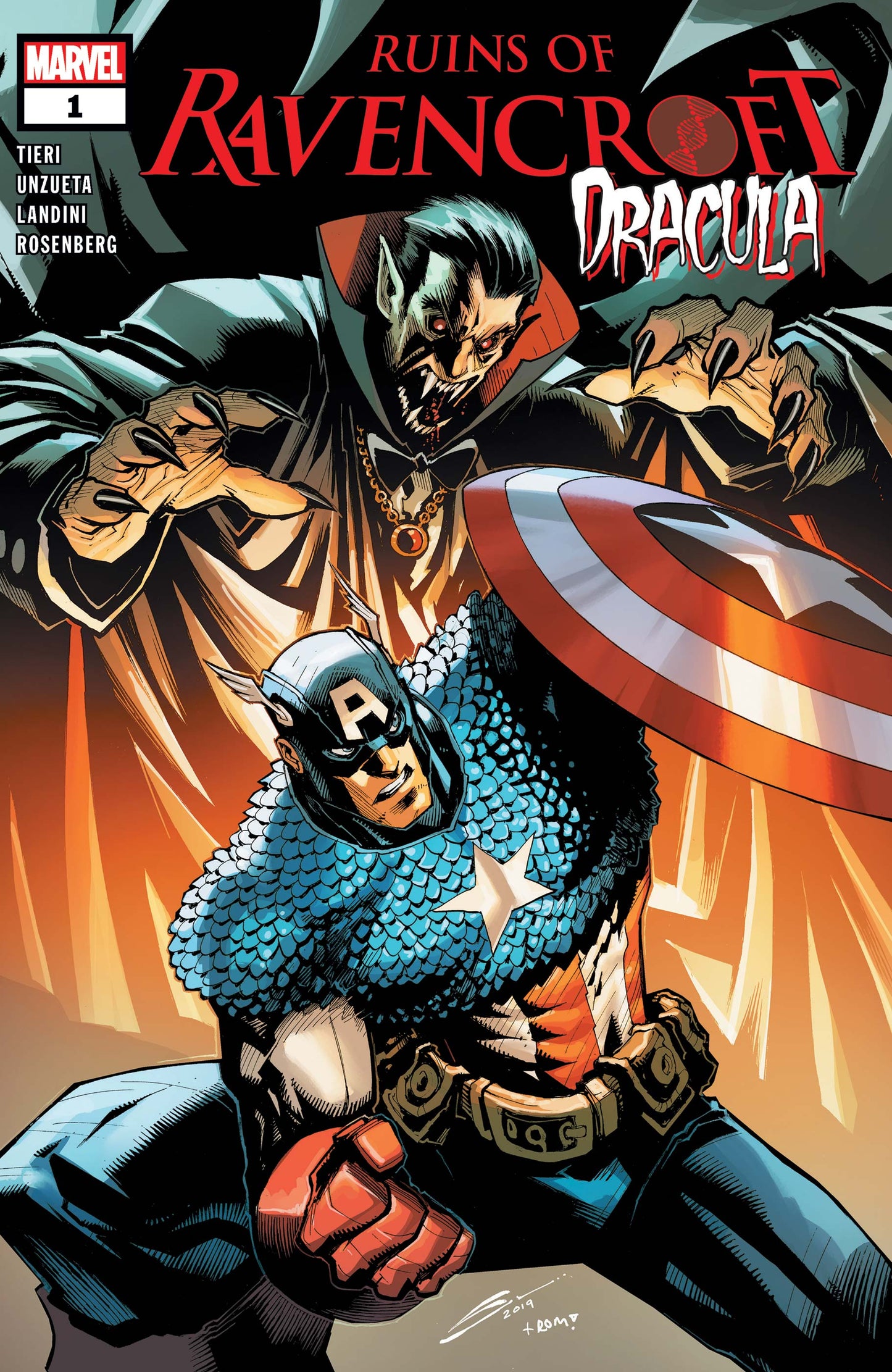 RUINS OF RAVENCROFT: DRACULA #1 GERARDO SANDOVAL COVER ART