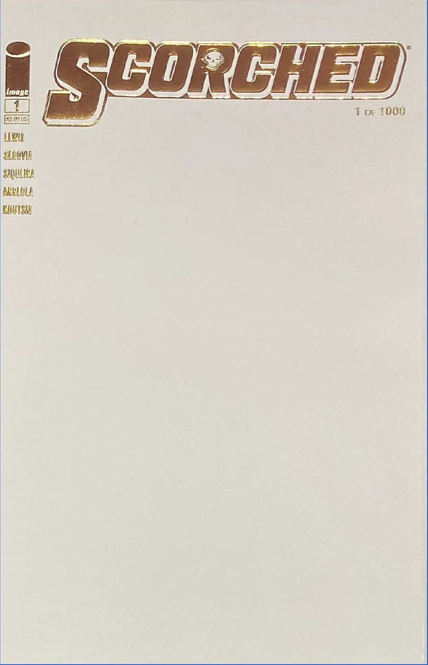 SDCC 2023 - SCORCHED GOLD FOIL BLANK