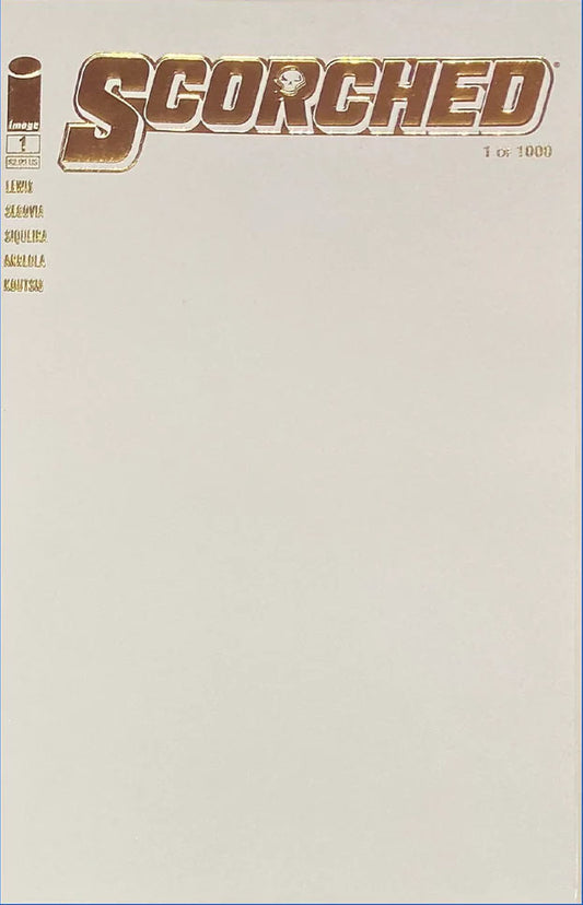 SDCC 2023 - SCORCHED GOLD FOIL BLANK