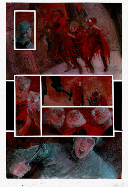 SWAN SONGS #1 PAGE 13 (MARTIN SIMMONDS ORIGINAL ART)