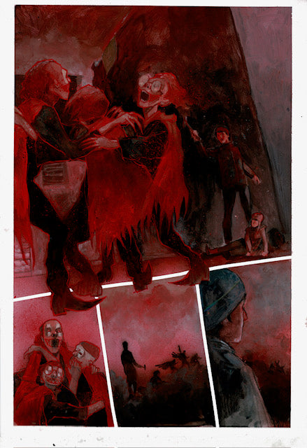 SWAN SONGS #1 PAGE 14 (MARTIN SIMMONDS ORIGINAL ART)