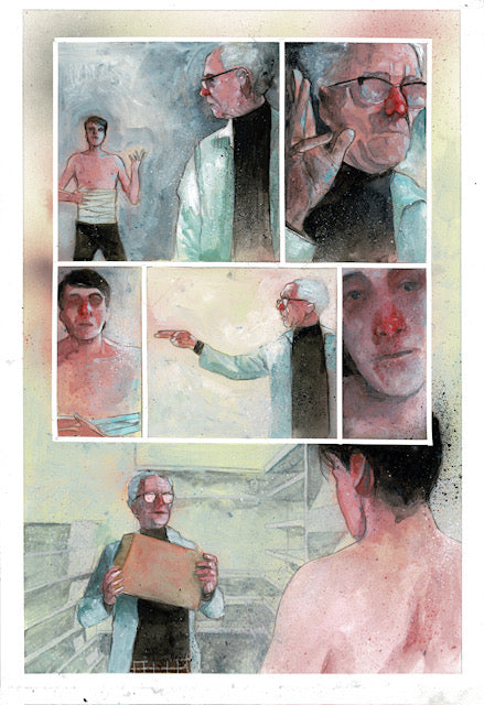 SWAN SONGS #1 PAGE 18 (MARTIN SIMMONDS ORIGINAL ART)
