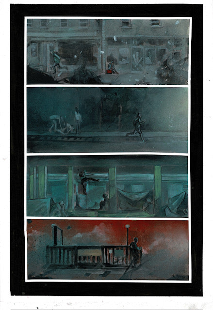 SWAN SONGS #1 PAGE 19 (MARTIN SIMMONDS ORIGINAL ART)