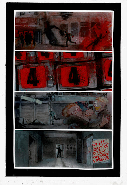 SWAN SONGS #1 PAGE 20 (MARTIN SIMMONDS ORIGINAL ART)