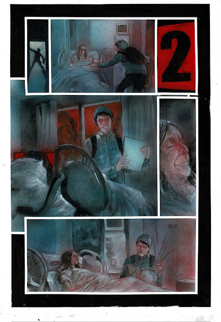 SWAN SONGS #1 PAGE 22 (MARTIN SIMMONDS ORIGINAL ART)