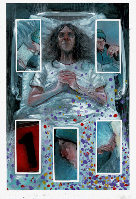 SWAN SONGS #1 PAGE 23 (MARTIN SIMMONDS ORIGINAL ART)