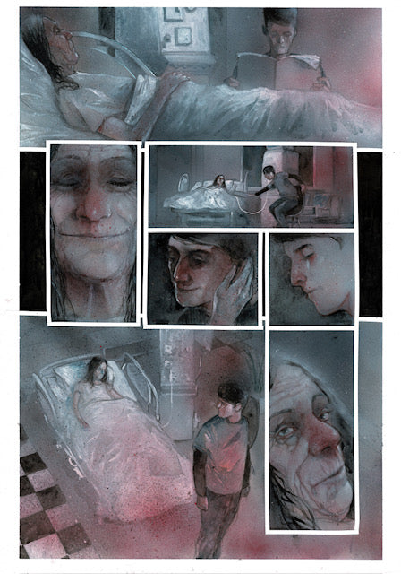 SWAN SONGS #1 PAGE 3 (MARTIN SIMMONDS ORIGINAL ART)