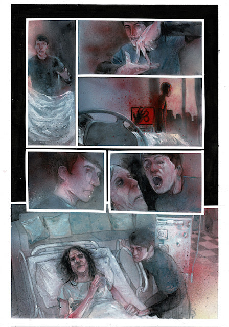 SWAN SONGS #1 PAGE 4 (MARTIN SIMMONDS ORIGINAL ART)