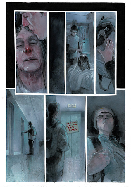 SWAN SONGS #1 PAGE 5 (MARTIN SIMMONDS ORIGINAL ART)