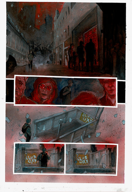 SWAN SONGS #1 PAGE 7 (MARTIN SIMMONDS ORIGINAL ART)