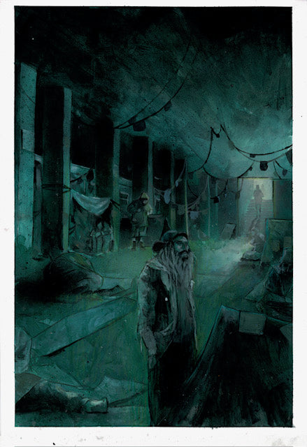 SWAN SONGS #1 PAGE 8 (MARTIN SIMMONDS ORIGINAL ART)