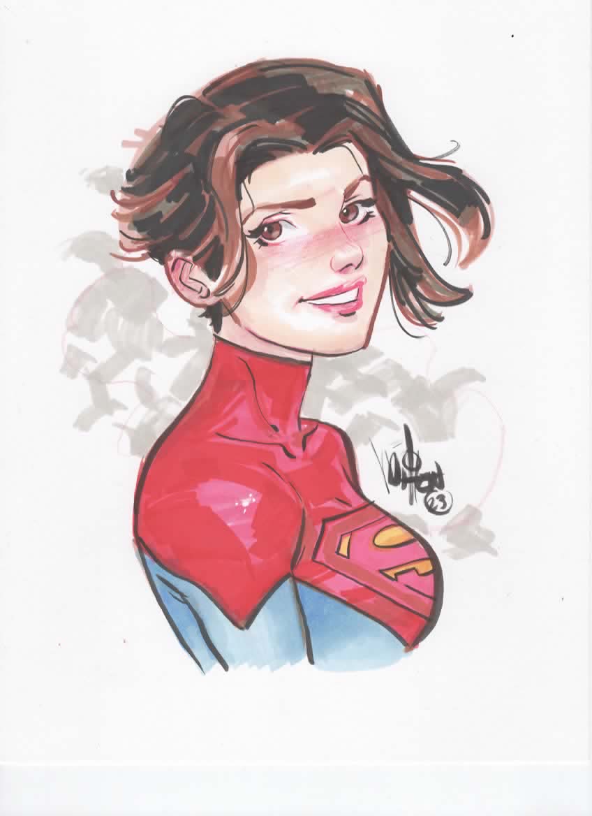 SUPERGIRL BUST BY MEL MILTON