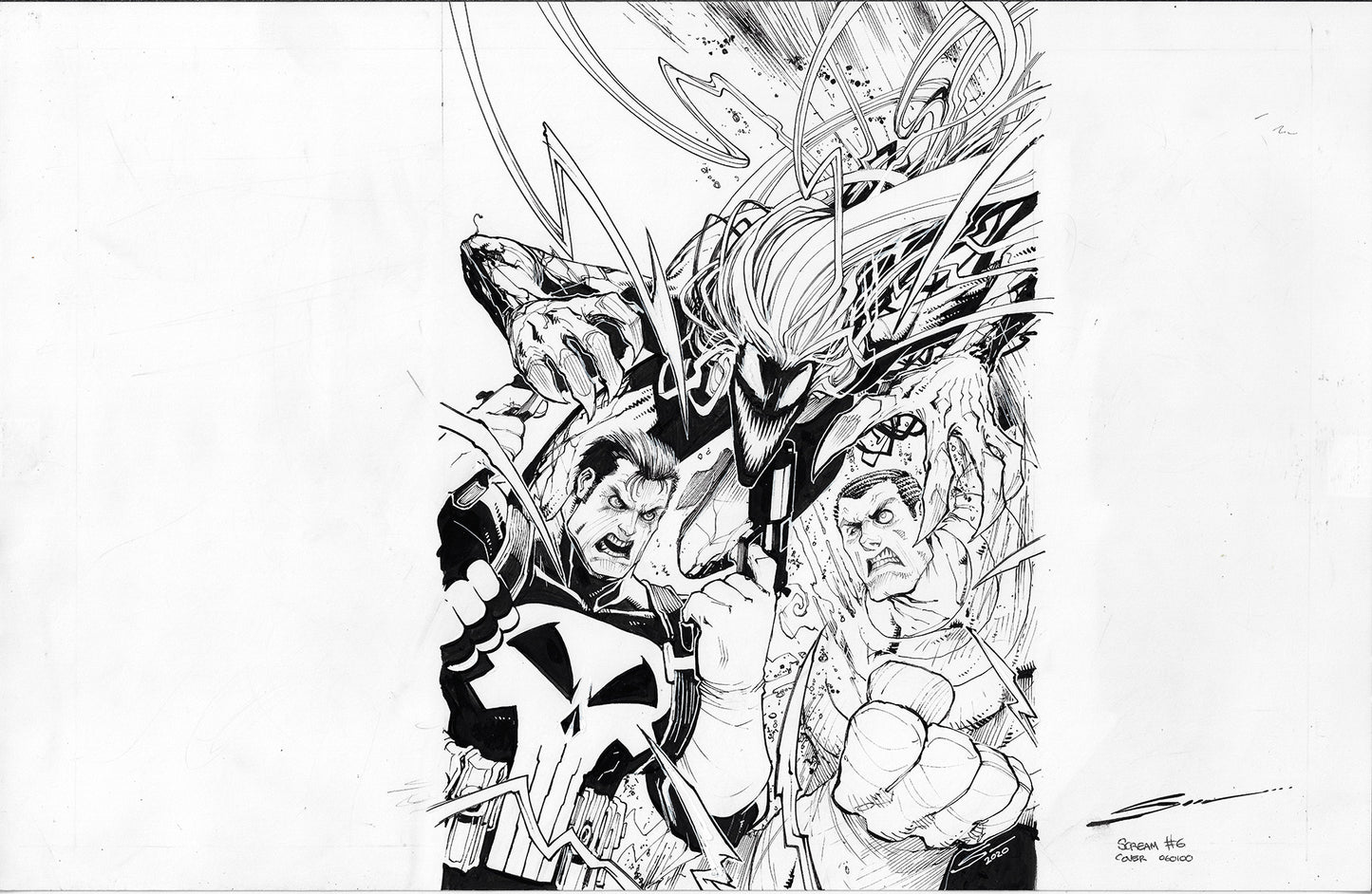 SCREAM: CURSE OF CARNAGE #6 GERARDO SANDOVAL COVER ART