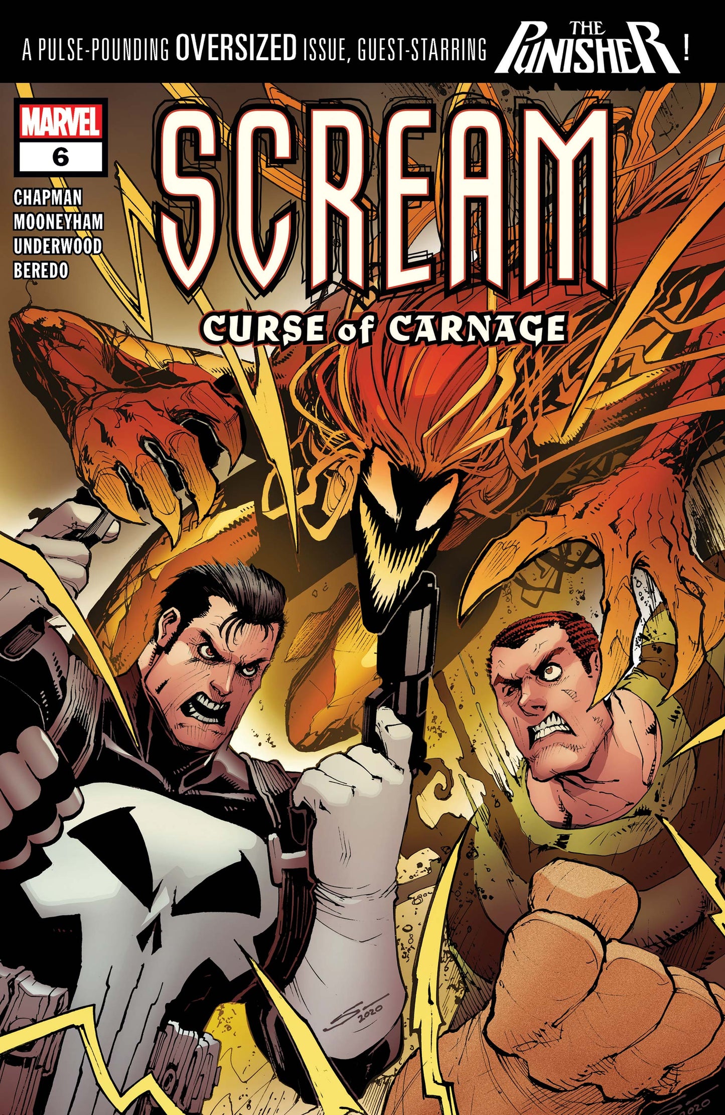 SCREAM: CURSE OF CARNAGE #6 GERARDO SANDOVAL COVER ART