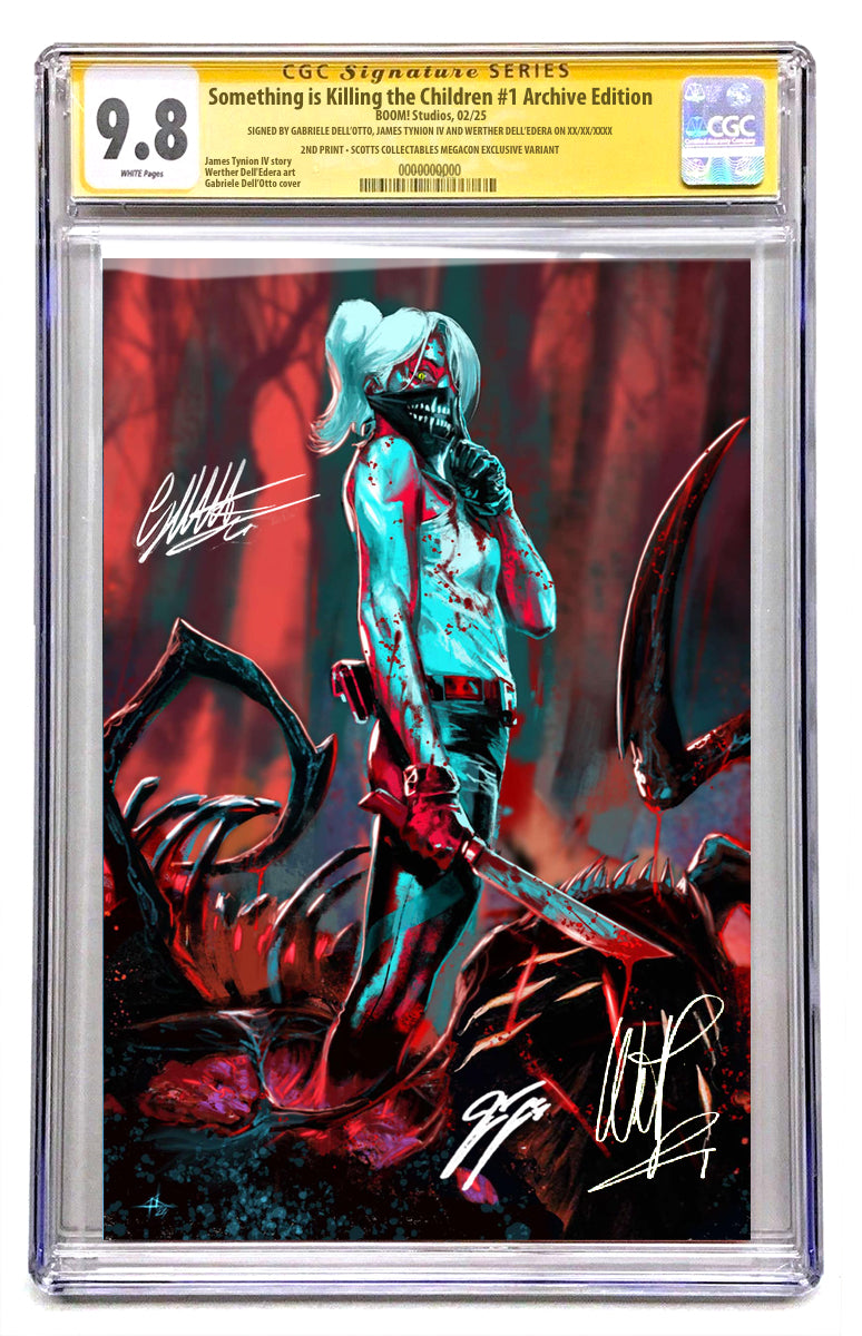 SOMETHING IS KILLING THE CHILDREN #1 (ARCHIVE EDITION) DELL'OTTO MEGACON VIRGIN VARIANT