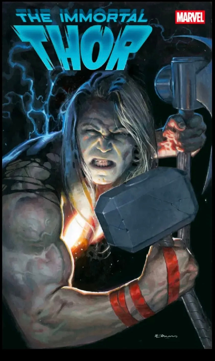 IMMORTAL THOR #24 DE TOMMASO ORIGINAL COVER ART