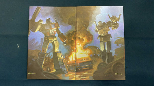 TRANSFORMERS  #20  DE TOMMASO FANEXPO FOIL CONNECTING SET