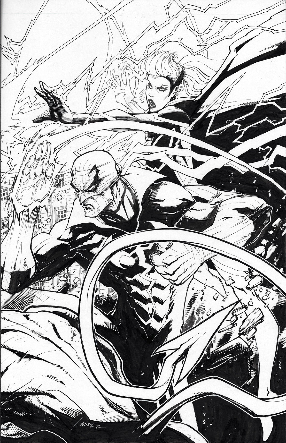 TYPHOID FEVER SPIDER-MAN #1 GERARDO SANDOVAL COVER ART (3 COVER CONNECTING SET)