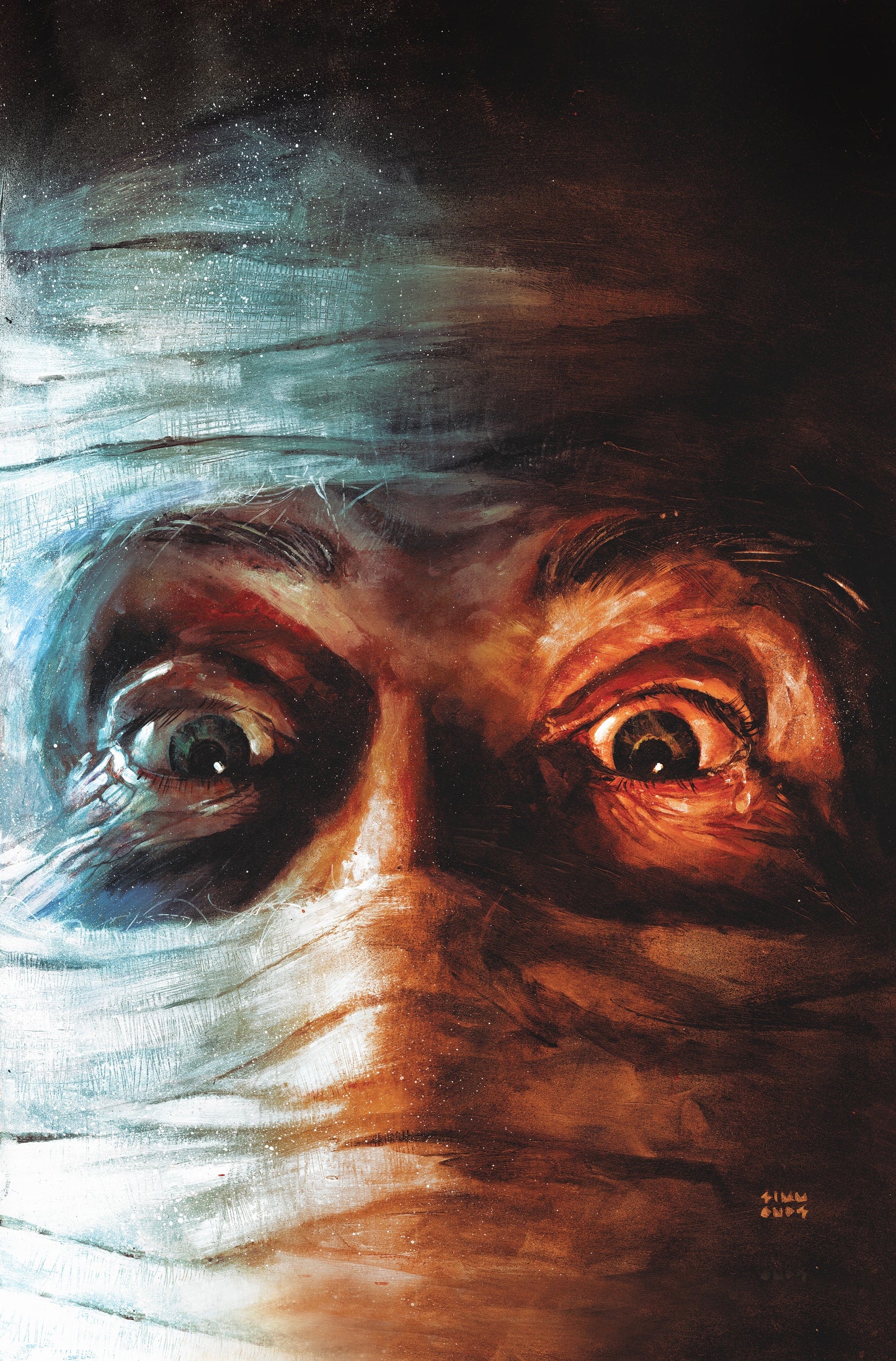 MUMMY #1 MARTIN SIMMONDS ORIGINAL COVER ART