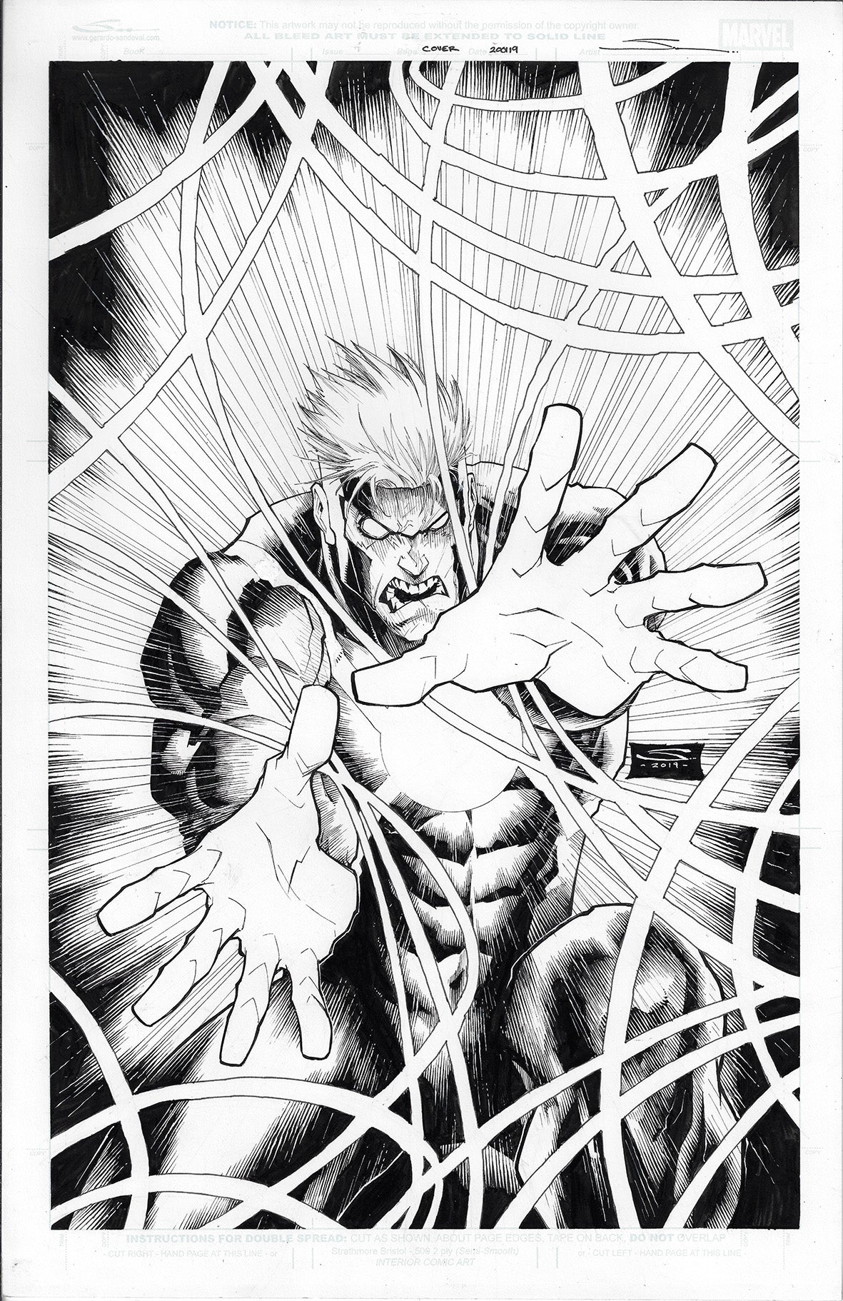 UNCANNY X-MEN #14 GERARDO SANDOVAL COVER ART