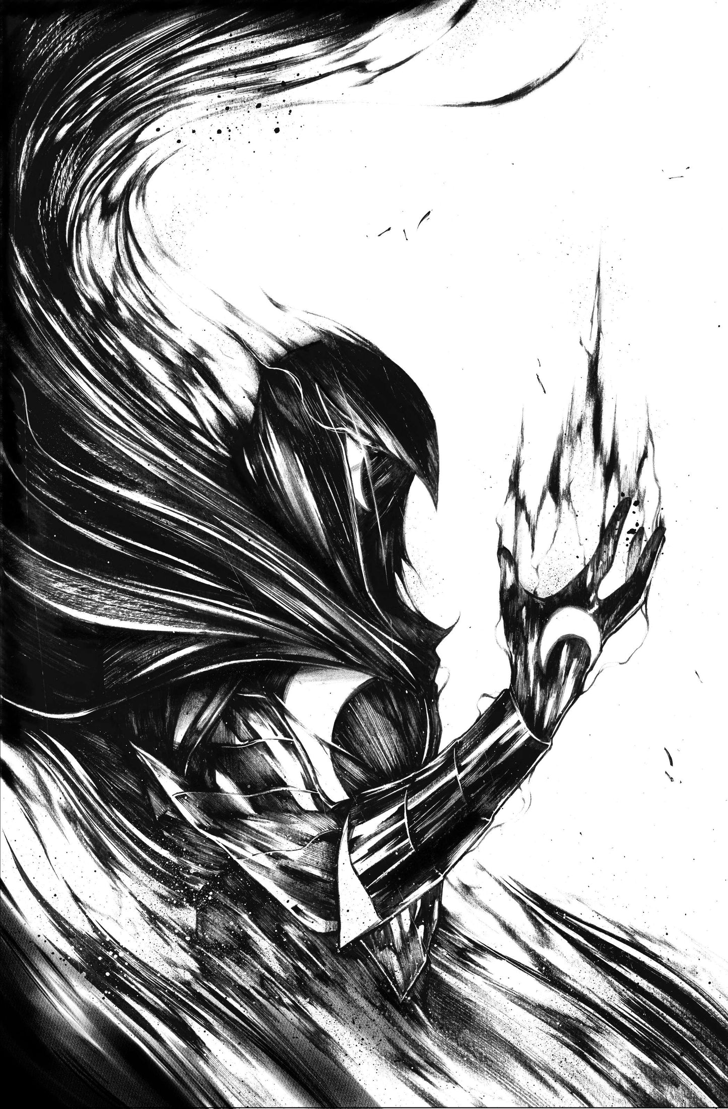 VENGEANCE OF MOON KNIGHT #1 2ND PRINT VARIANT (ALESSANDRO CAPPUCCIO ORIGINAL COVER ART)