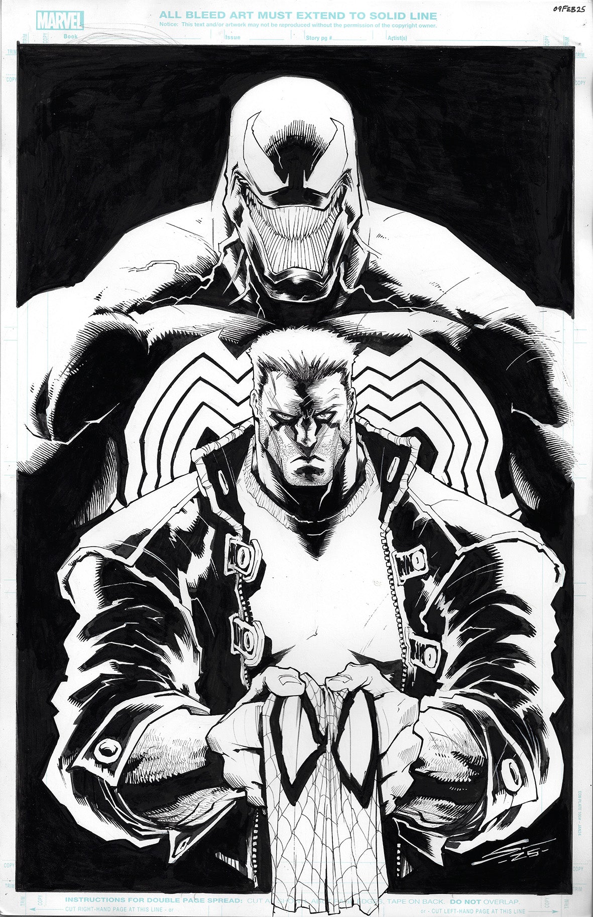 WE ARE VENOM CCXP MEXICO 2025 (GERARDO SANDOVAL ORIGINAL ART)