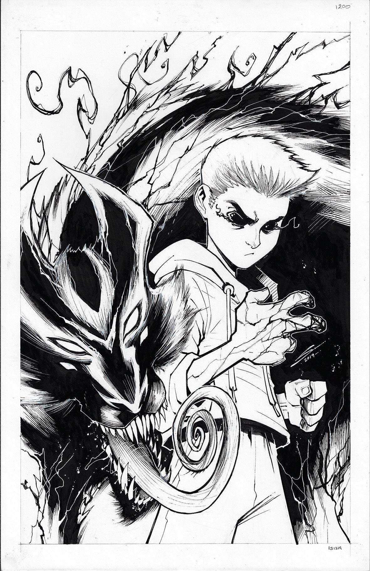 WEB OF VENOM GOOD SON #1 GERARDO SANDOVAL COVER ART