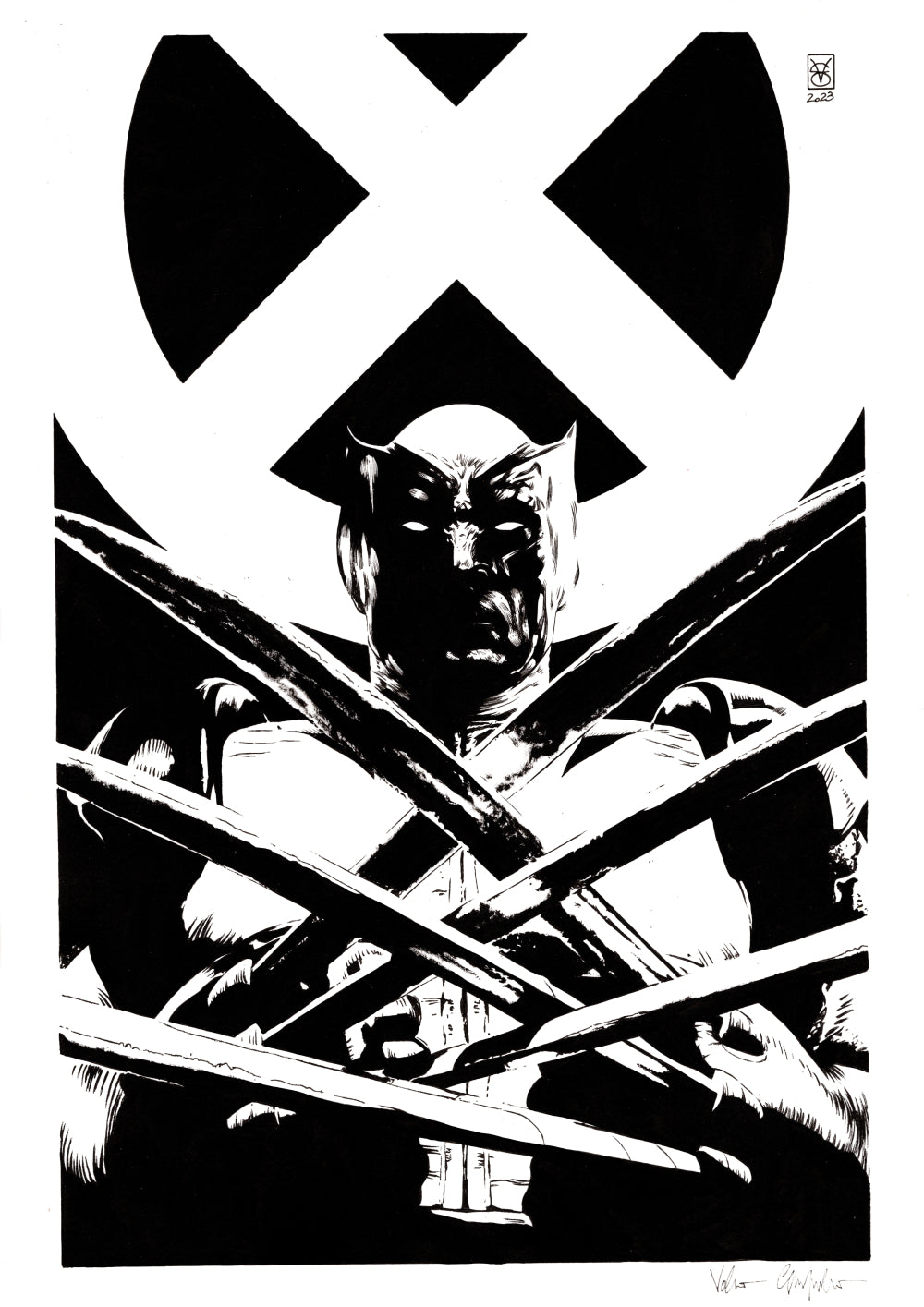 WOLVERINE ON A3 BY VALERIO GIANGIORDANO