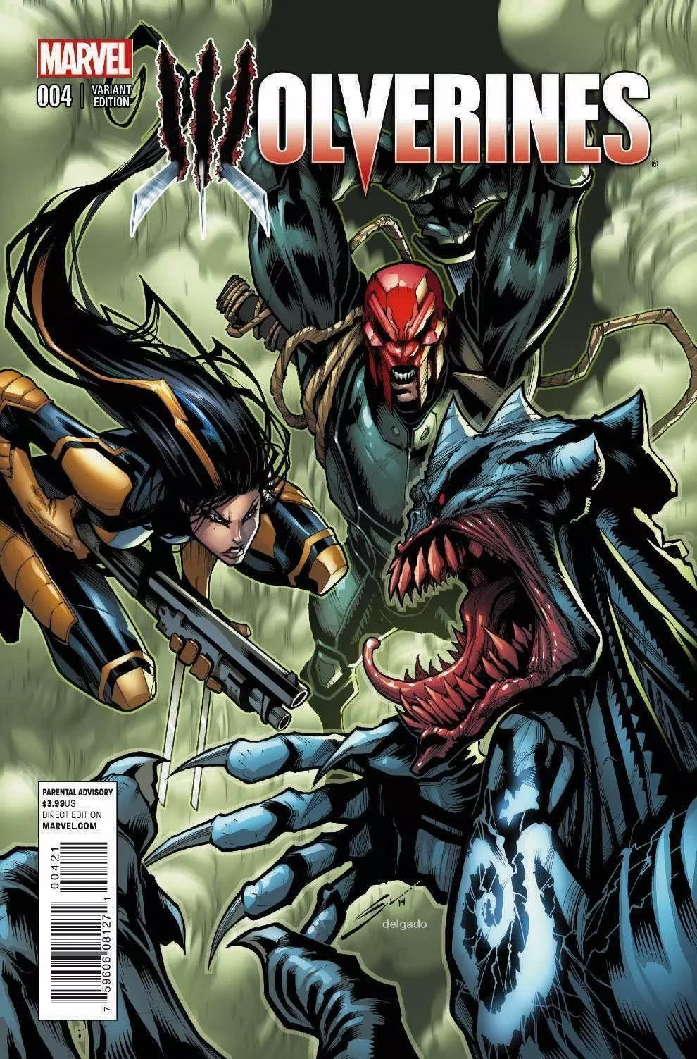 WOLVERINES #4 GERARDO SANDOVAL COVER ART