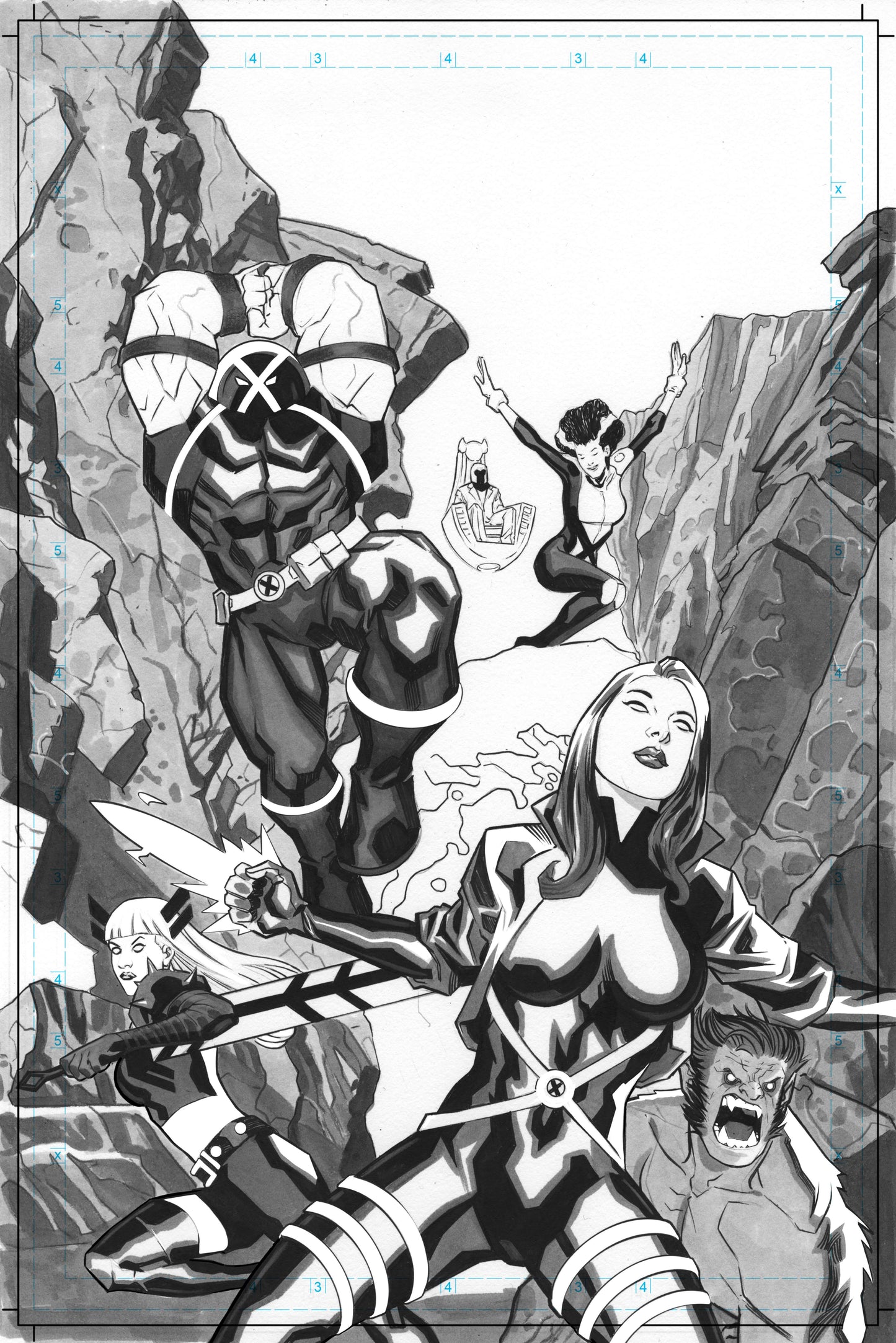 X-MEN #11 VARIANT (DAVID MESSINA ORIGINAL COVER ART)